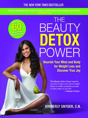 cover image of The Beauty Detox Power: Nourish Your Mind and Body for Weight Loss and Discover True Joy